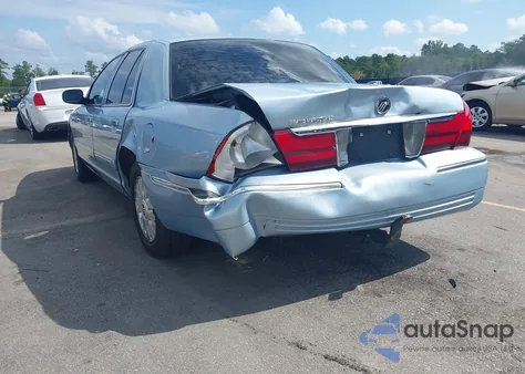 2004 Mercury Grand Marquis Gs from USA, damaged, VIN 2MEFM74W54X669103